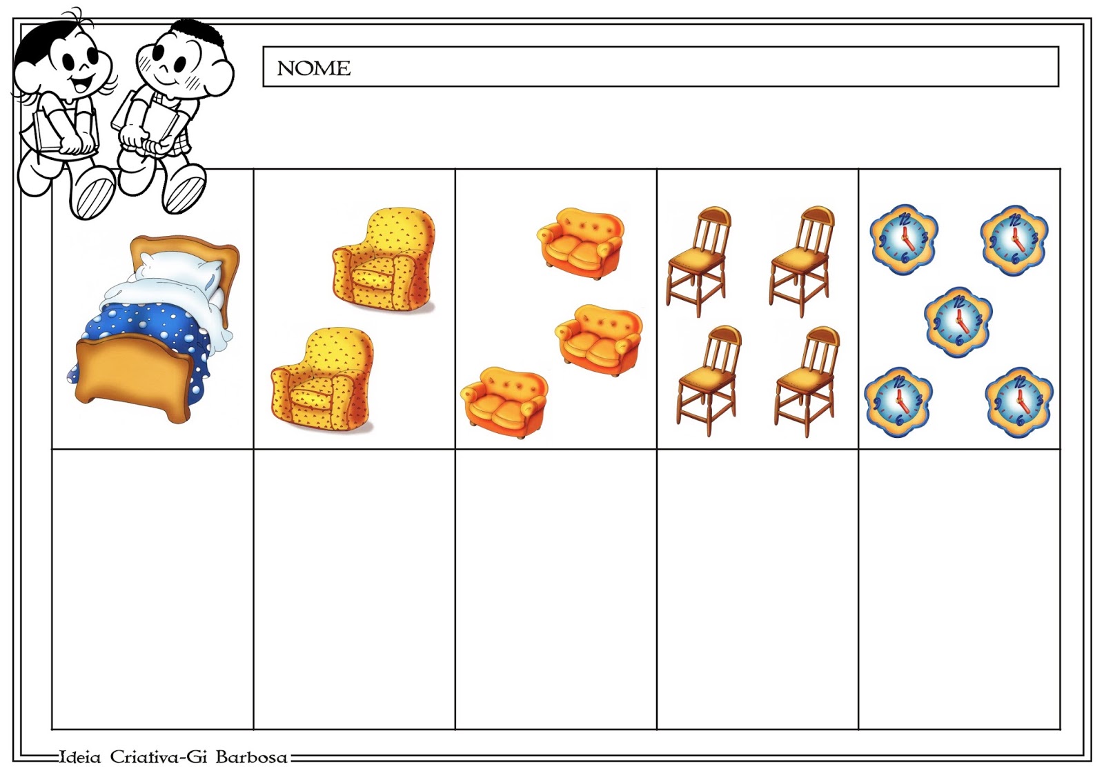 atividade autista numero e quantidade atividade para autista  - Diversas Atividades para alunos especiais: imprima e baixe em PDF